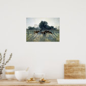 Elioth Gruner Spring Frost Poster (Keuken)