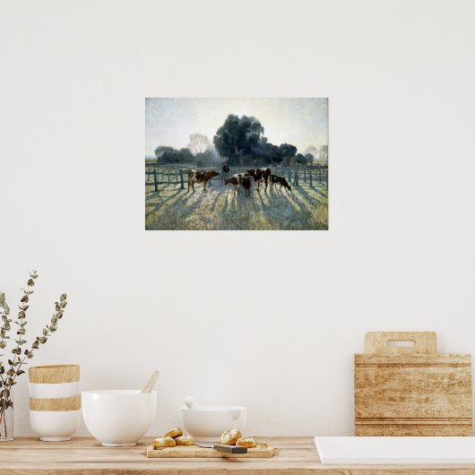 Elioth Gruner Spring Frost Poster (Keuken)