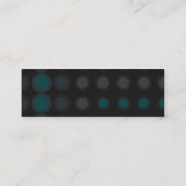 elipes : Neon blauw: Mini Visitekaartje (Achterkant)