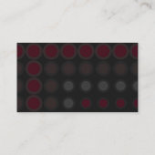 elipes : neon red : visitekaartje (Achterkant)