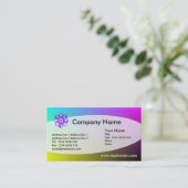 Eliptical — CMYK Visitekaartje (Staand voorkant)