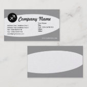 Eliptical Zodiac Platinum - Sagittarius Visitekaartje (Voorkant / Achterkant)