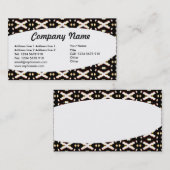 Eliptisch - Abstract 016 Visitekaartje (Voorkant / Achterkant)