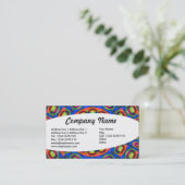 Eliptisch - Abstract 020 Visitekaartje (Staand voorkant)