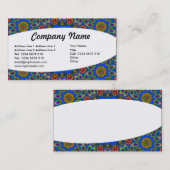 Eliptisch - Abstract 021 Visitekaartje (Voorkant / Achterkant)