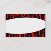 Eliptisch - Abstract 06 Visitekaartje (Achterkant)