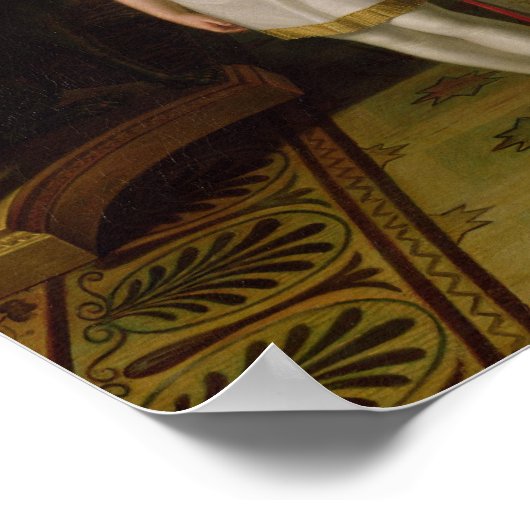 Elisa Bonaparte Grand Duchess van Toscane Poster (Hoek)