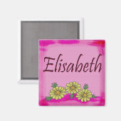 Elisabeth Daisy Magnet (Voorkant / Achterkant)