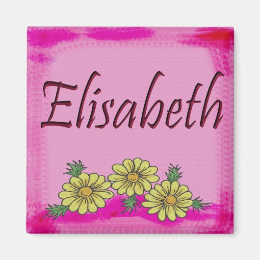 Elisabeth Daisy Magnet (Voorkant)