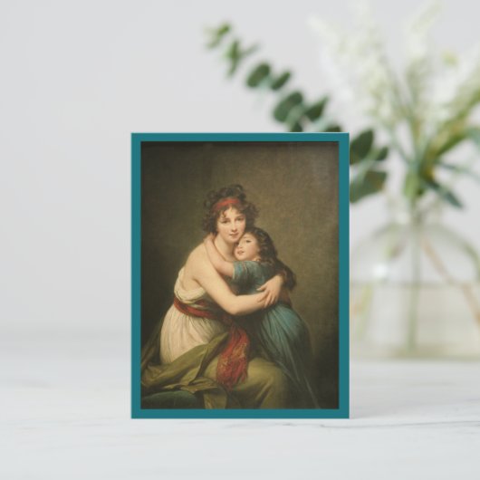 Elisabeth en Haar dochter Briefkaart (Staand voorkant)