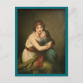 Elisabeth en Haar dochter Briefkaart (Voorkant)