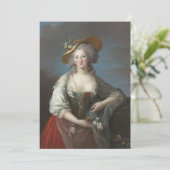 Elisabeth Louise Vigée Le Brun - Elisabeth-Philipp Kaart (Staand voorkant)