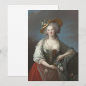 Elisabeth Louise Vigée Le Brun - Elisabeth-Philipp Kaart (Voorkant / Achterkant)