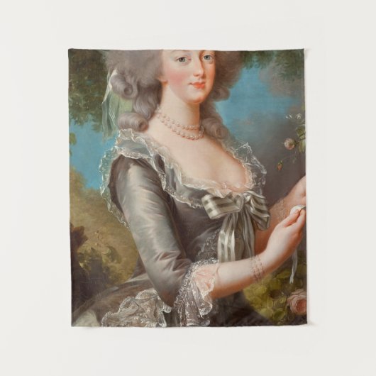 Elisabeth Louise Vigee - Lebrun - Marie Antoinette Wandkleed (Voorkant)