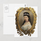 Elisabeth of Bavaria Briefkaart (Voorkant / Achterkant)