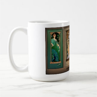 Élisabeth Sonrel Art Nouveau Maiden Bird Series Koffiemok