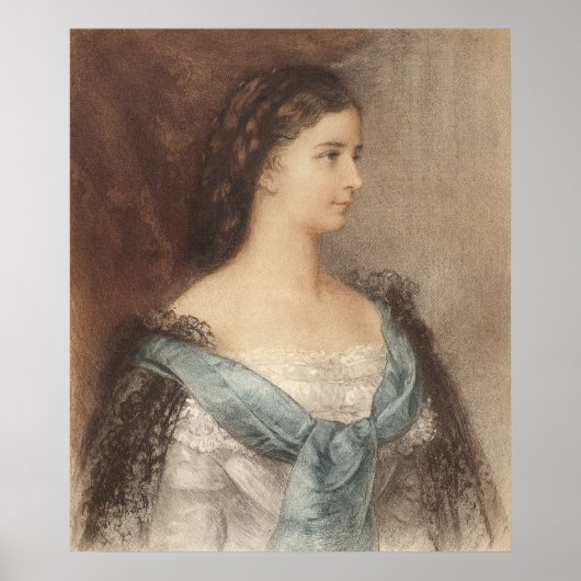 Elisabeth van Beieren - Empress Sisi - Hapsburgs Poster (Voorkant)