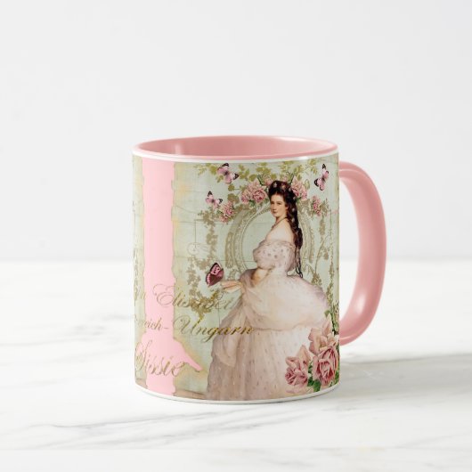 Elisabeth van Beieren, keizerin van Oostenrijk Sis Mok (Voorkant rechts)