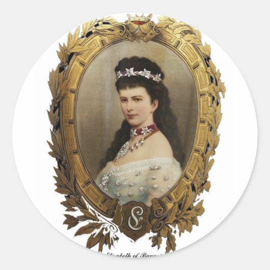 Elisabeth van Beieren Sticker (Voorkant)