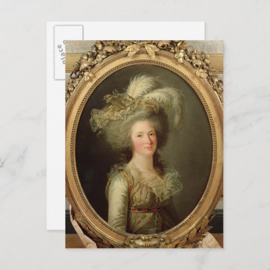 Elisabeth van Frankrijk noemde Madame Elisabeth Briefkaart (Voorkant / Achterkant)