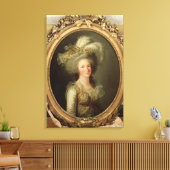 Elisabeth van Frankrijk noemde Madame Elisabeth Canvas Afdruk (Insitu (Woonkamer))