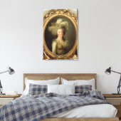 Elisabeth van Frankrijk noemde Madame Elisabeth Canvas Afdruk (Insitu (Slaapkamer))