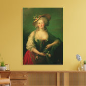 Elisabeth van Frankrijk noemde Madame Elizabeth Canvas Afdruk (Insitu (Woonkamer))