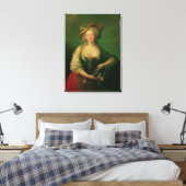 Elisabeth van Frankrijk noemde Madame Elizabeth Canvas Afdruk (Insitu (Slaapkamer))