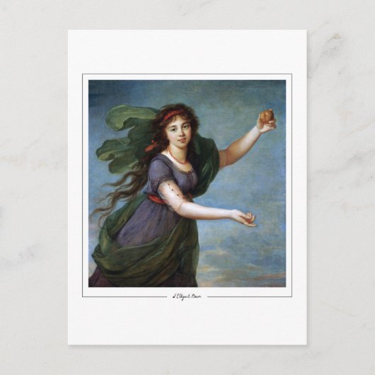 Élisabeth Vigée Le Brun #101 - Fine Art Briefkaart (Voorkant)