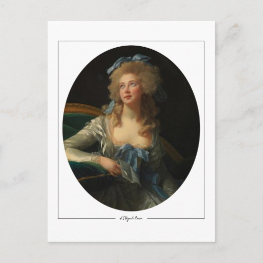 Élisabeth Vigée Le Brun #132 - Fine Art Briefkaart (Voorkant)