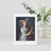 Élisabeth Vigée Le Brun #189 - Fine Art Briefkaart (Staand voorkant)