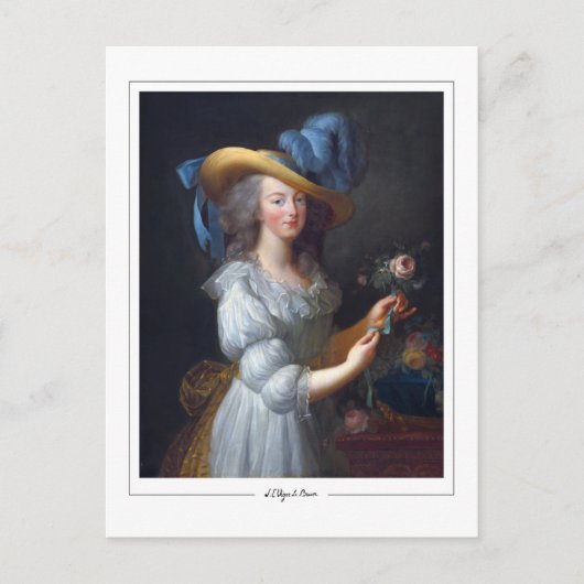 Élisabeth Vigée Le Brun #189 - Fine Art Briefkaart (Voorkant)