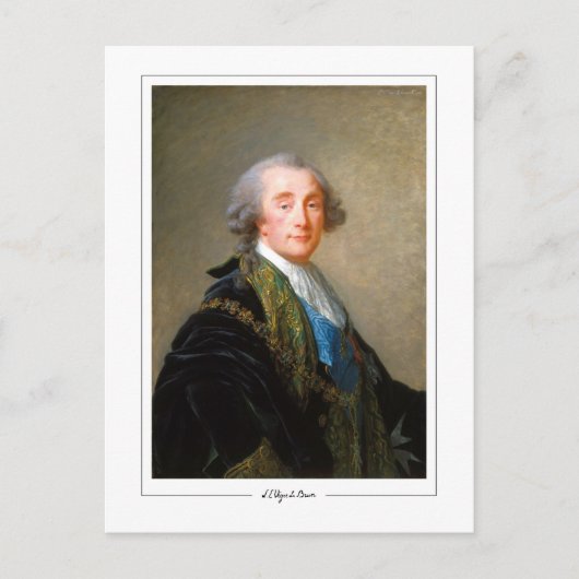 Élisabeth Vigée Le Brun #204 - Fine Art Briefkaart (Voorkant)