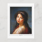Élisabeth Vigée Le Brun #211 - Fine Art Briefkaart (Voorkant)