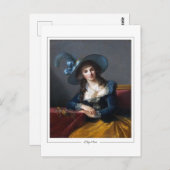 Élisabeth Vigée Le Brun #241 - Fine Art Briefkaart (Voorkant / Achterkant)