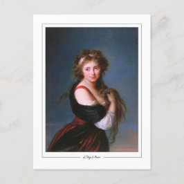 Élisabeth Vigée Le Brun #244 - Fine Art Briefkaart