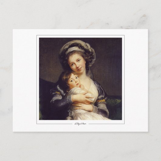 Élisabeth Vigée Le Brun #256 - Fine Art Briefkaart (Voorkant)