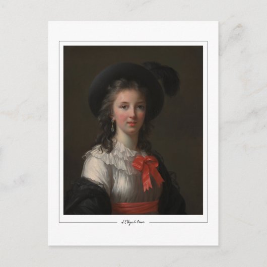 Élisabeth Vigée Le Brun #7 - Fine Art Briefkaart (Voorkant)