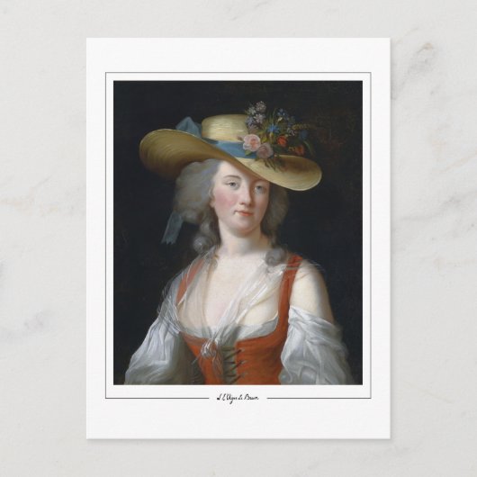 Élisabeth Vigée Le Brun #95 - Kunstpostkaart Briefkaart (Voorkant)