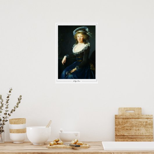 Élisabeth Vigée Le Brun Zedign Art Poster #147 (Keuken)
