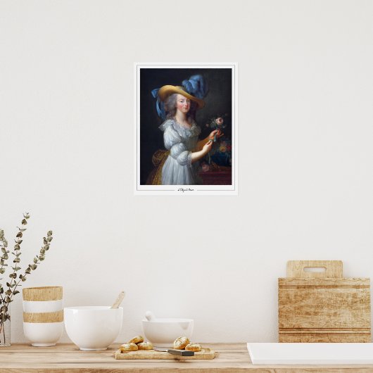 Élisabeth Vigée Le Brun Zedign Art Poster #189 (Keuken)