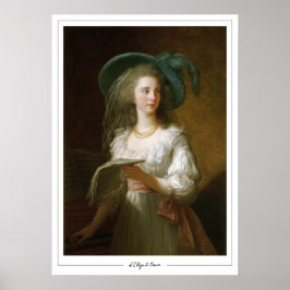 Élisabeth Vigée Le Brun Zedign Art Poster #203