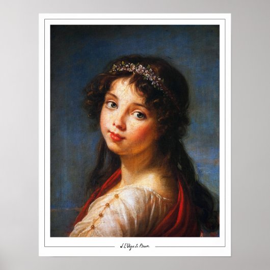 Élisabeth Vigée Le Brun Zedign Art Poster #211 (Voorkant)