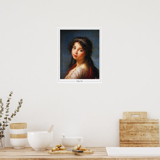 Élisabeth Vigée Le Brun Zedign Art Poster #211 (Keuken)