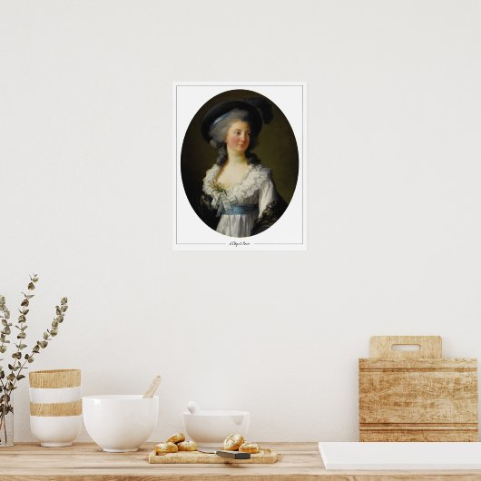 Élisabeth Vigée Le Brun Zedign Art Poster #214 (Keuken)