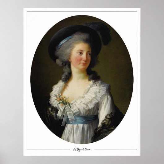 Élisabeth Vigée Le Brun Zedign Art Poster #214 (Voorkant)