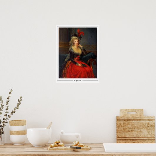 Élisabeth Vigée Le Brun Zedign Art Poster #216 (Keuken)