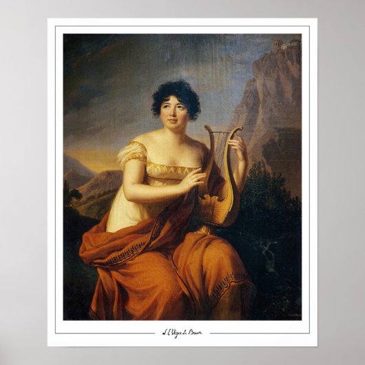 Élisabeth Vigée Le Brun Zedign Art Poster #238 (Voorkant)