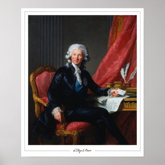 Élisabeth Vigée Le Brun Zedign Art Poster 3 (Voorkant)