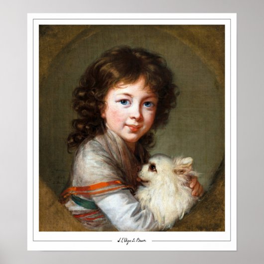 Élisabeth Vigée Le Brun Zedign Art Poster #33 (Voorkant)